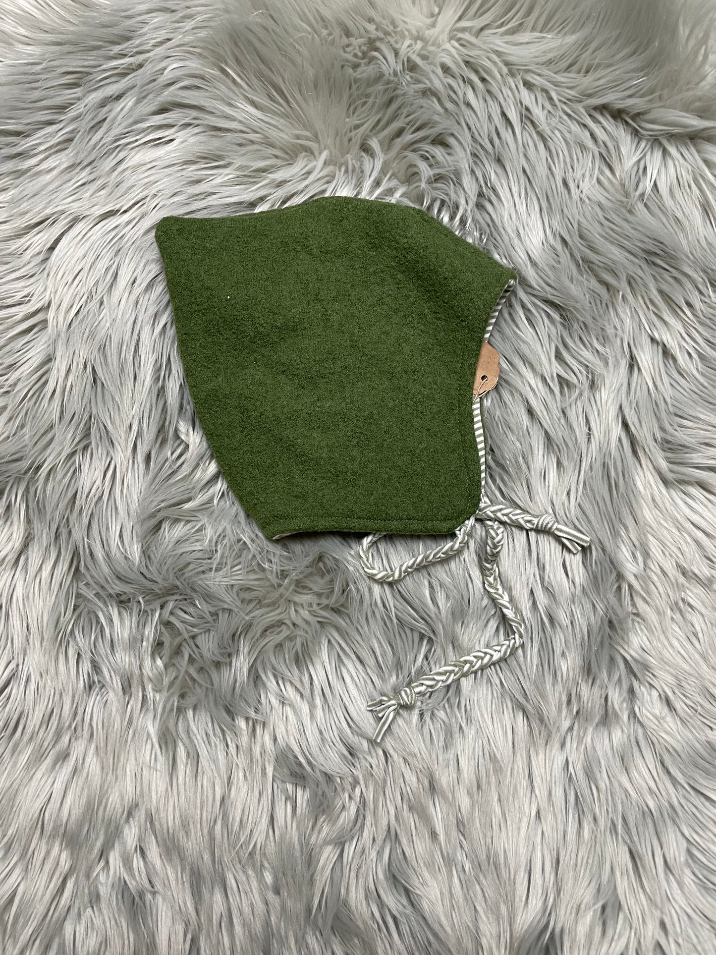 Größe: 42/43 Walkmütze "Grün"