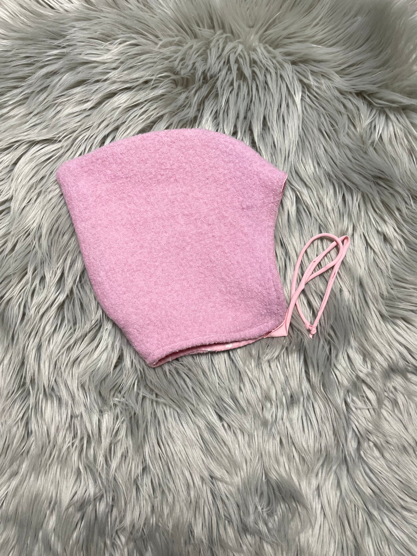 Größe: 46/47 Walkmütze "Rosa"