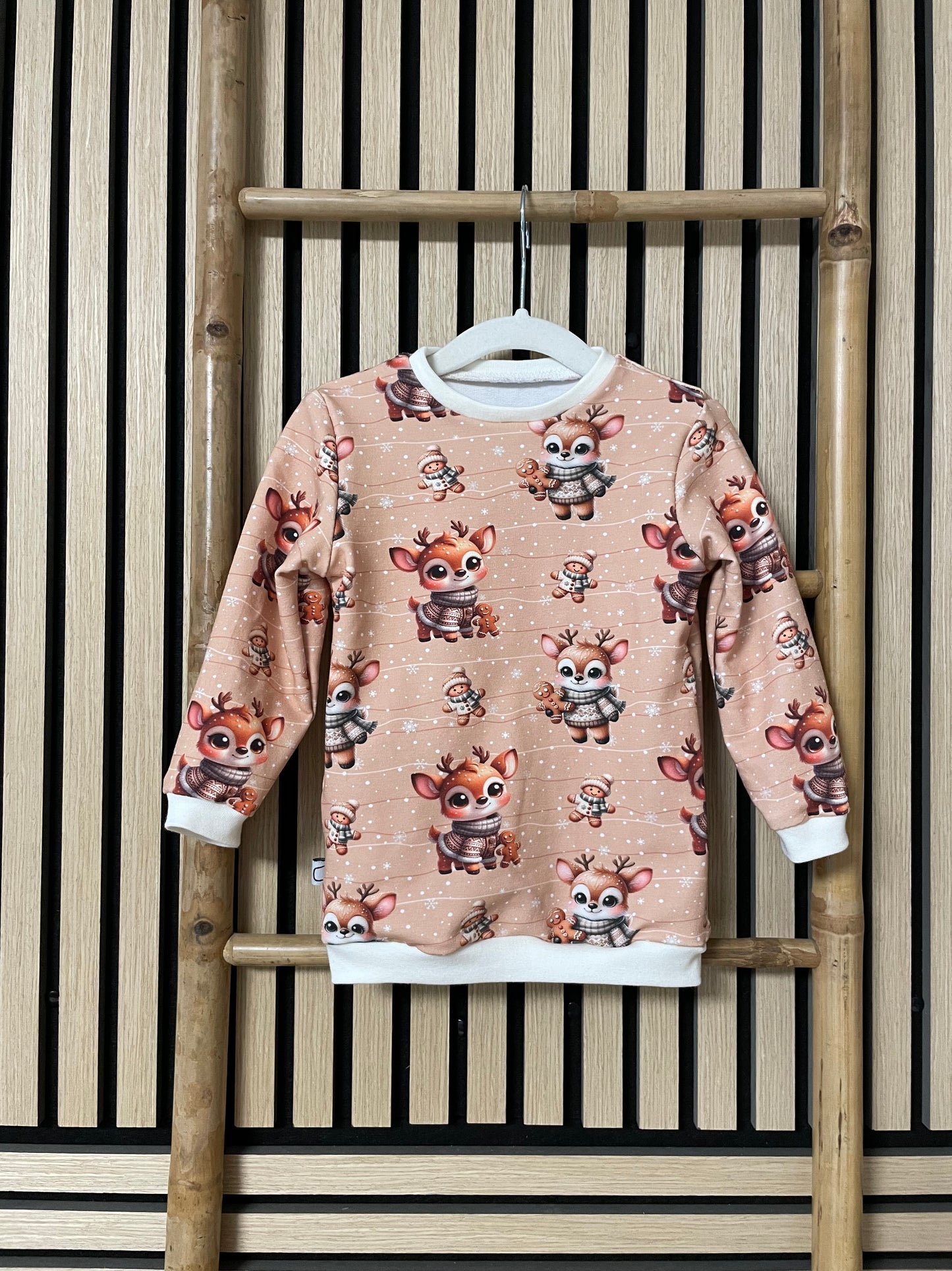 Größe: 80/86 Pullover "Rehttier"