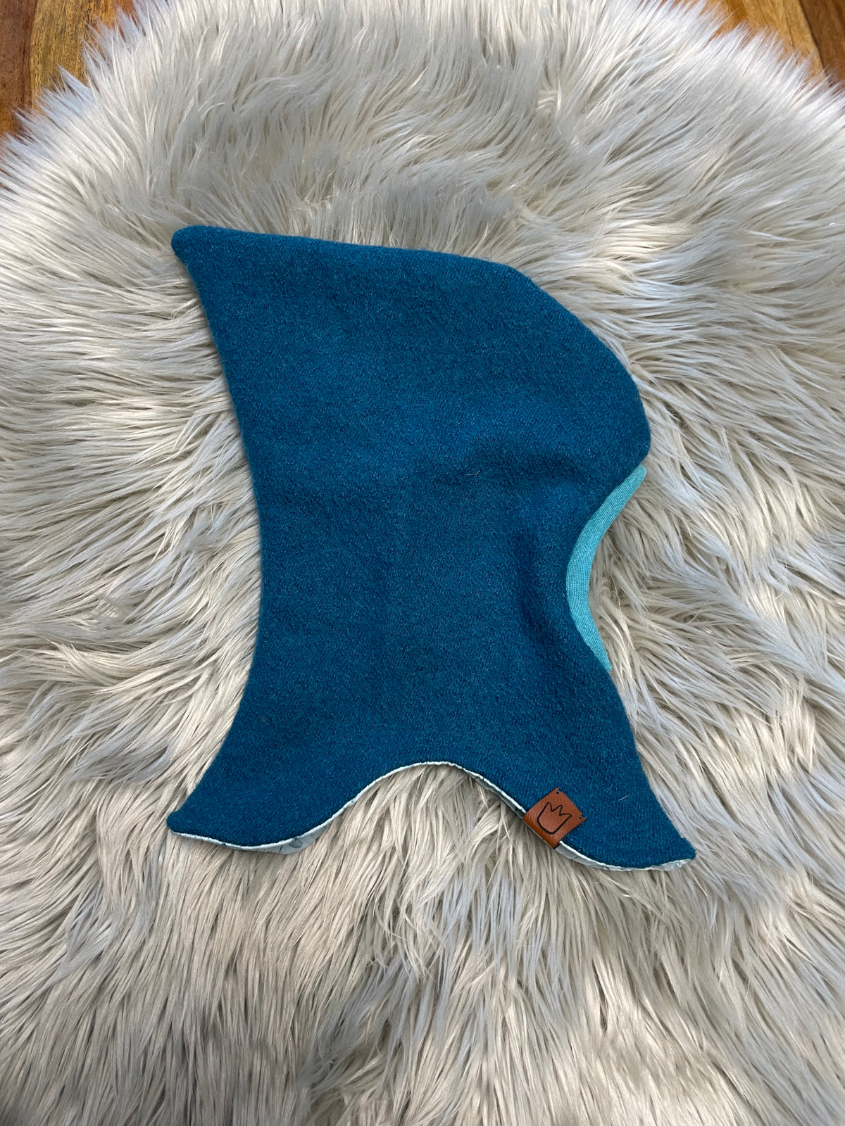 Größe: 46/47 Schlupfmütze aus Walk