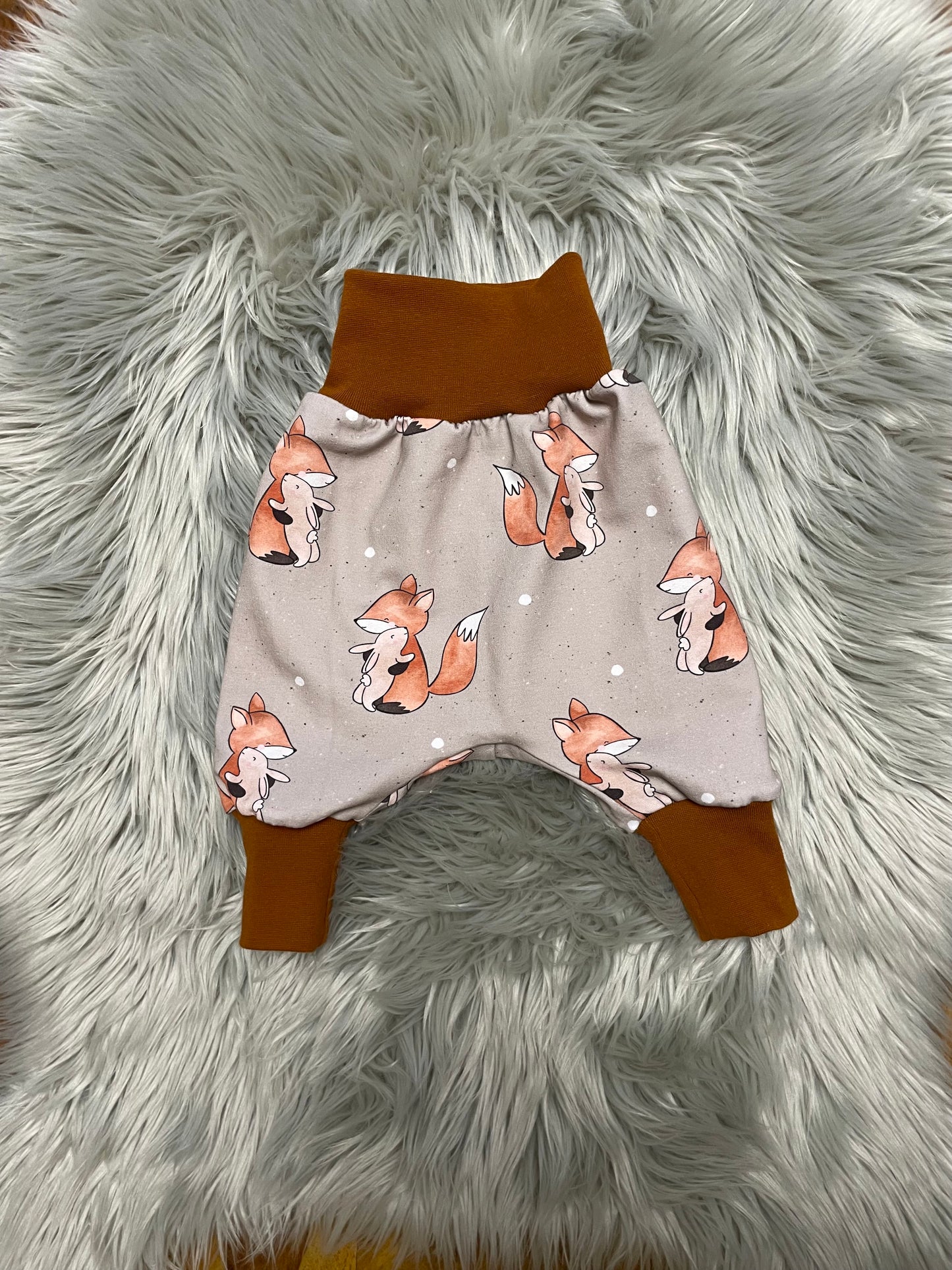 Größe: 50/56 Pumphose Fuchs und Hase