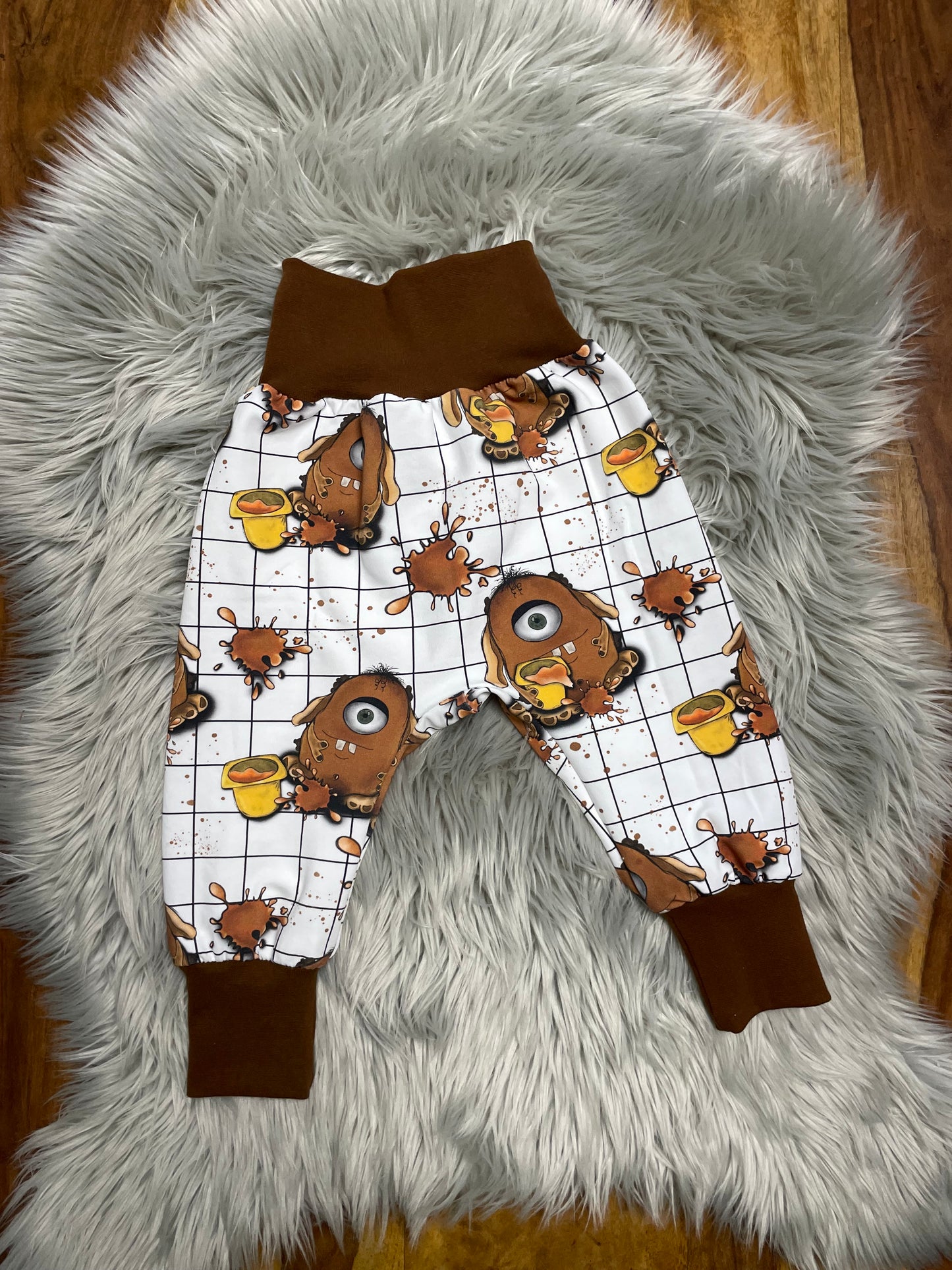 Größe: 86/92 Set Pumphose und Pulli Schleckermaul