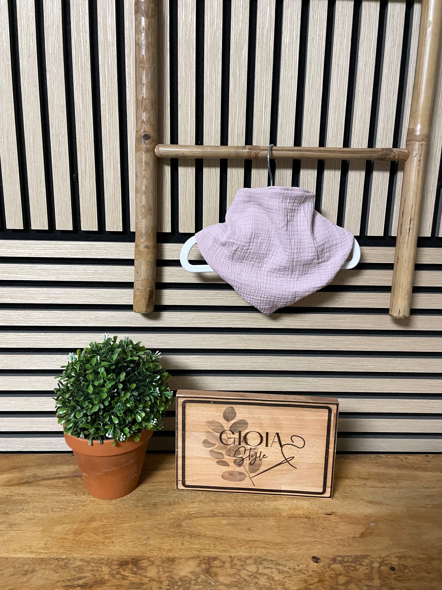 Halstuch helles Altrosa