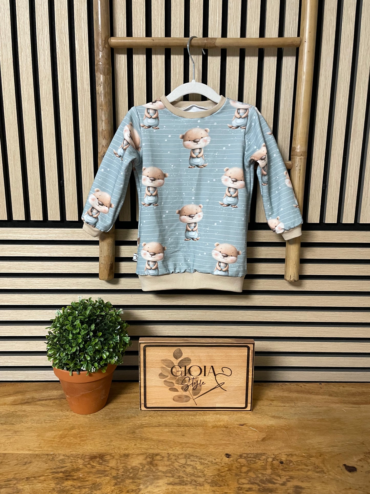 Größe: 74/80 Pulli Otter