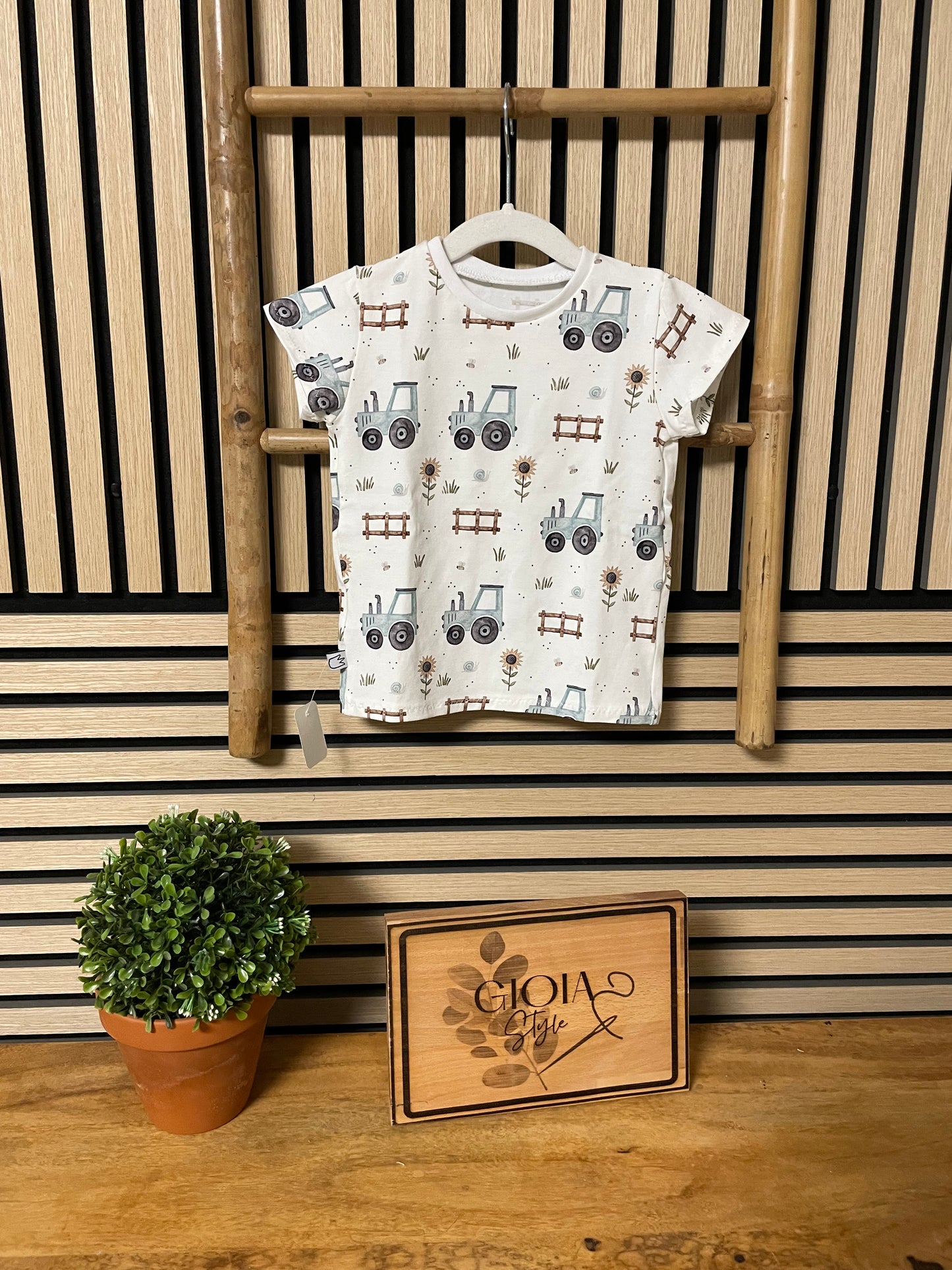 Größe: 86/92 Shirt Traktor