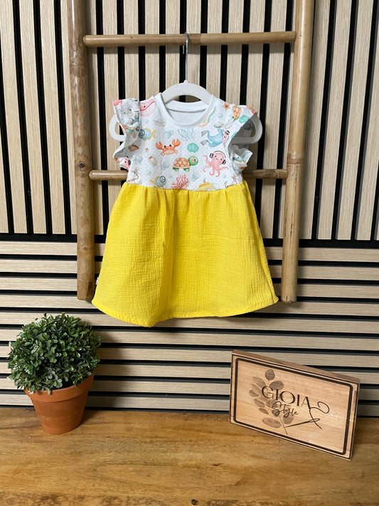 Größe: 74/80 Kleid Tauchstation