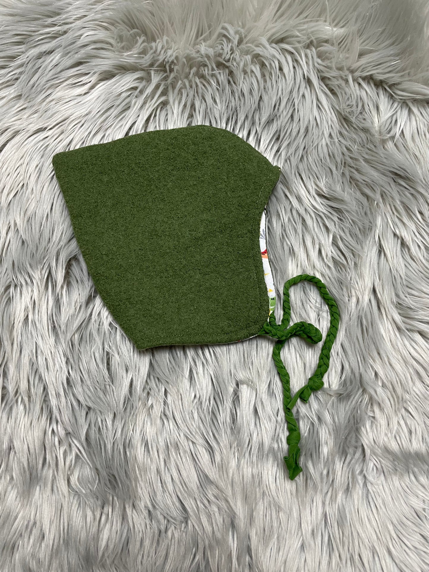 Größe: 40/41 Walkmütze "Grün"