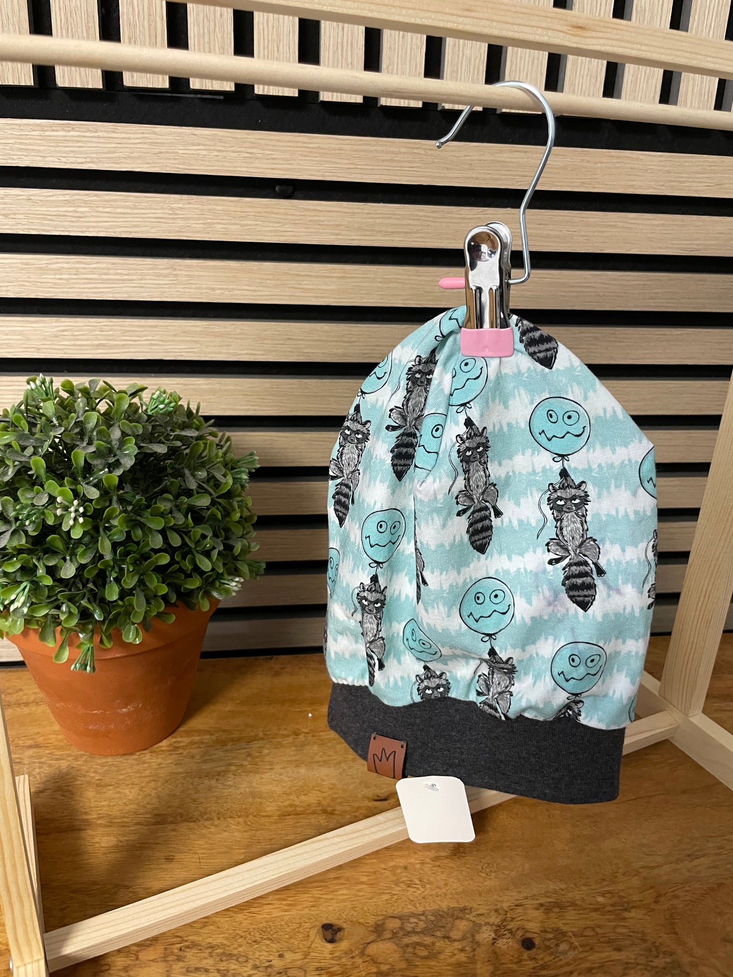 Größe: 44/46 Mütze mit Bund "Crazy"