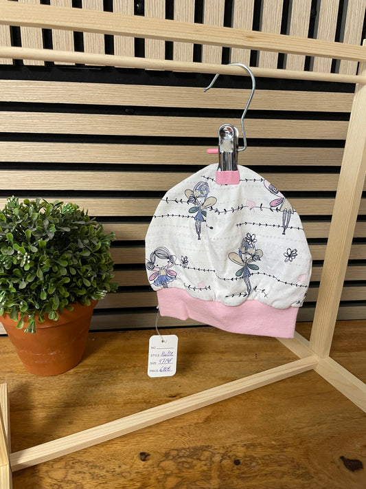 Größe: 47/48 Mütze mit Bund "Fee"