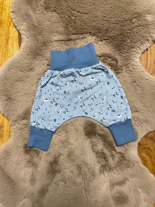 Größe: 56/62 Pumphose "Blau"