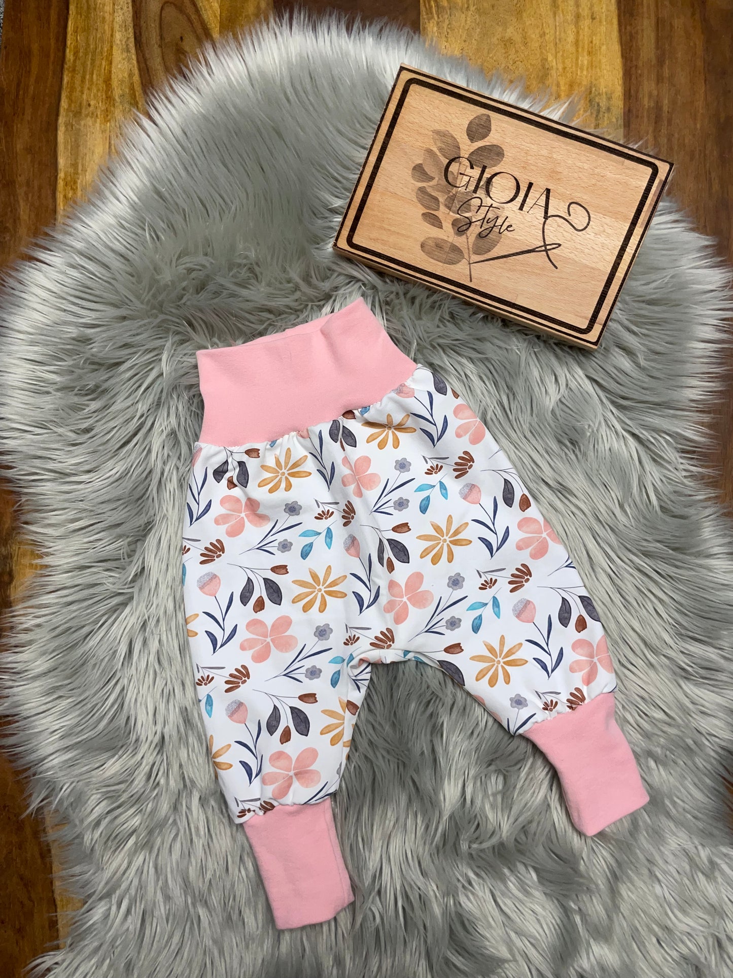 Größe: 74/80 Pumphose "Floral"