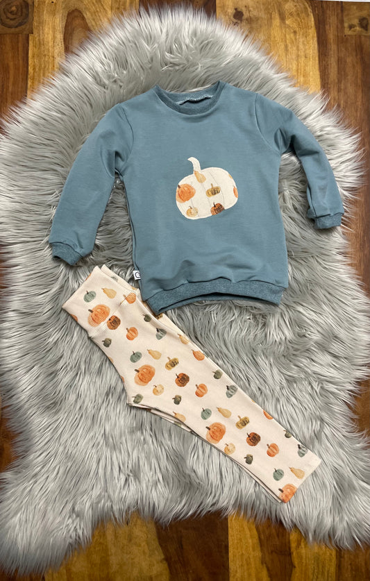 Größe: 74/80 Set "Kürbis"