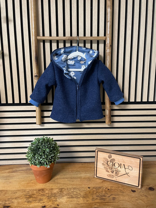 Größe: 74/80 Walkjacke