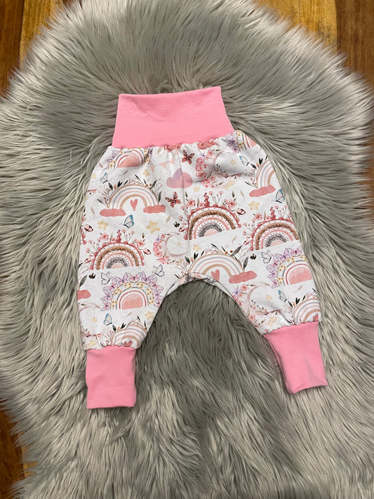 Größe: 74/80 Pumphose Regenbogen