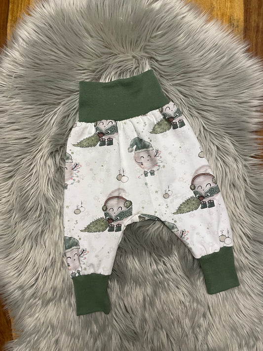 Größe: 74/80 Pumphose Weihnachtliche Zuckerwatte