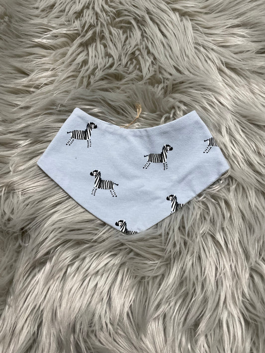 Größe: 50/74 Halstuch "Zebra"