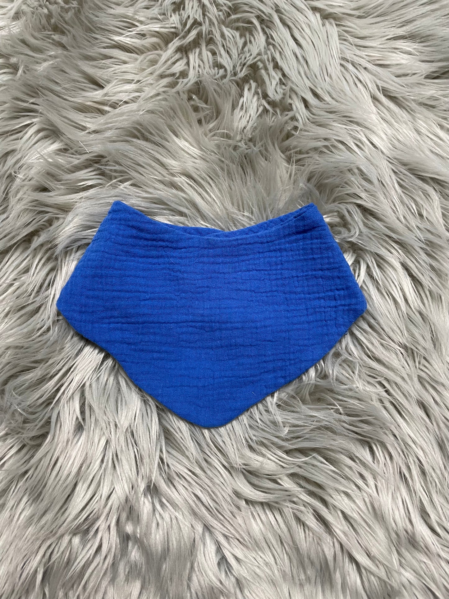 Größe: 80/89 Halstuch "Uni Blau"