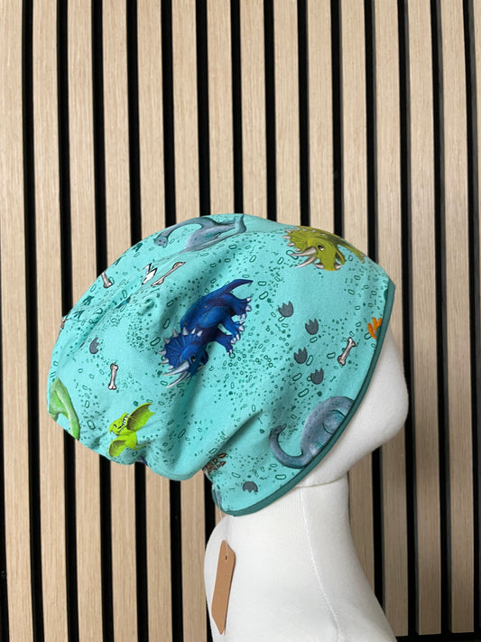 Größe: 50/52 Beanie "Dinosaurier"