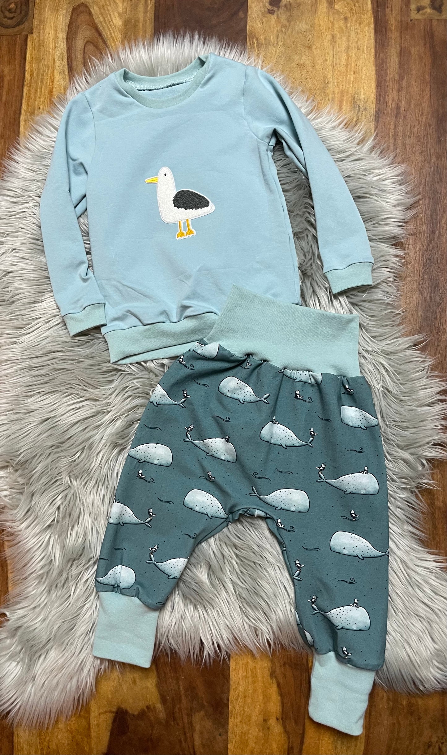 Größe: 86/92 Set "Möwe"
