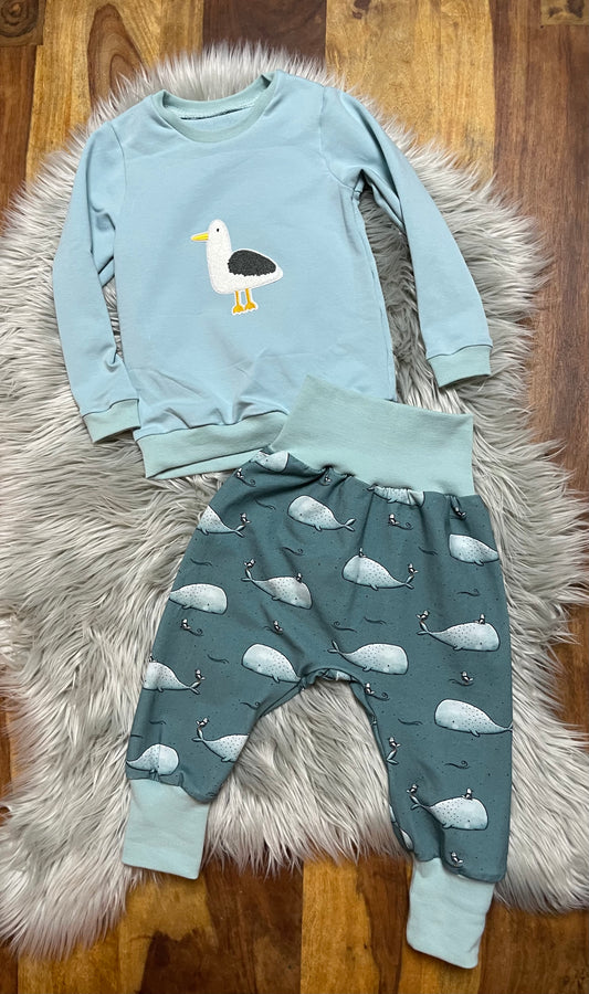 Größe: 86/92 Set "Möwe"