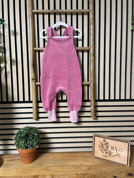 Größe: 80/86 Latzhose pink