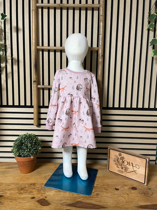 Größe: 86/92 Kleid langarm