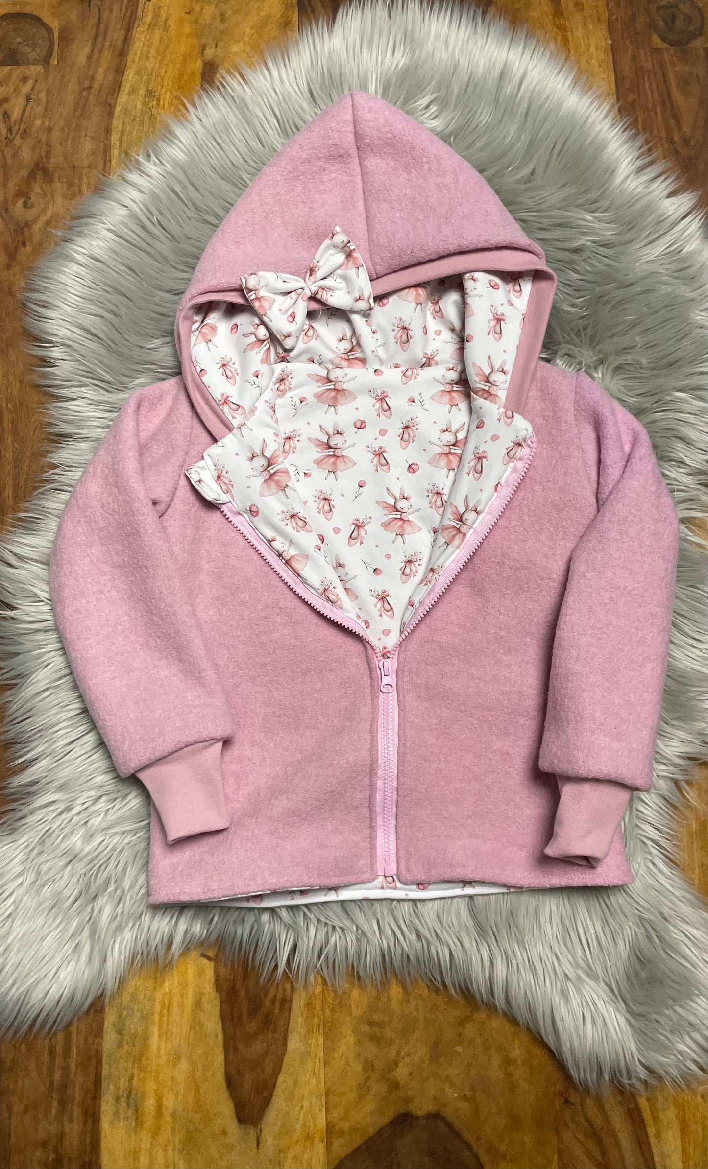 Größe: 98/104 Walkjacke