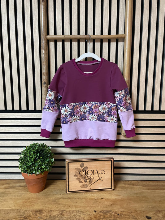 Größe: 98/104 Pulli Floral