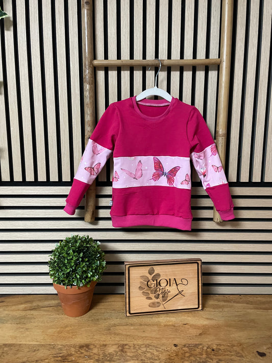 Größe: 86/92 Pulli Schmetterling