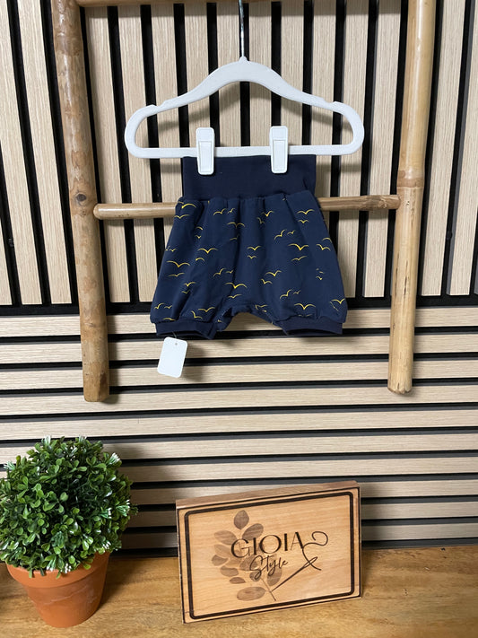 größe: 68/74 kurze Pumphose Vögel