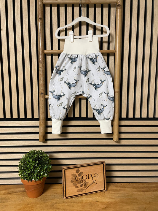 Größe: 86/92 Pumphose Wal