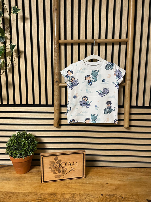 Größe: 86/92 Shirt Drache