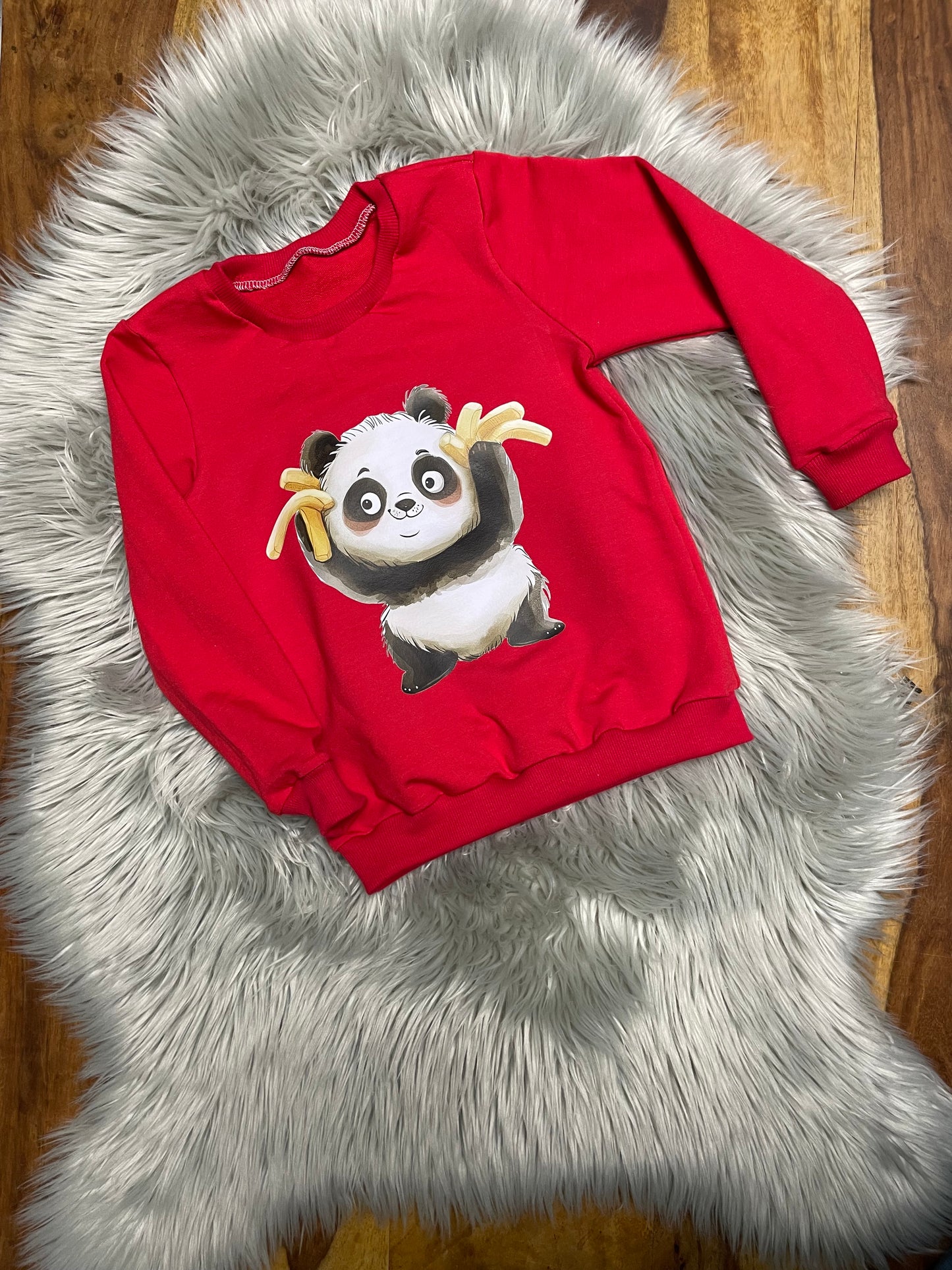 Größe: 98/104 Set Pumphose + Pulli Pommes Panda